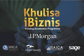 Khulisa iBiznis funding accelerator poster